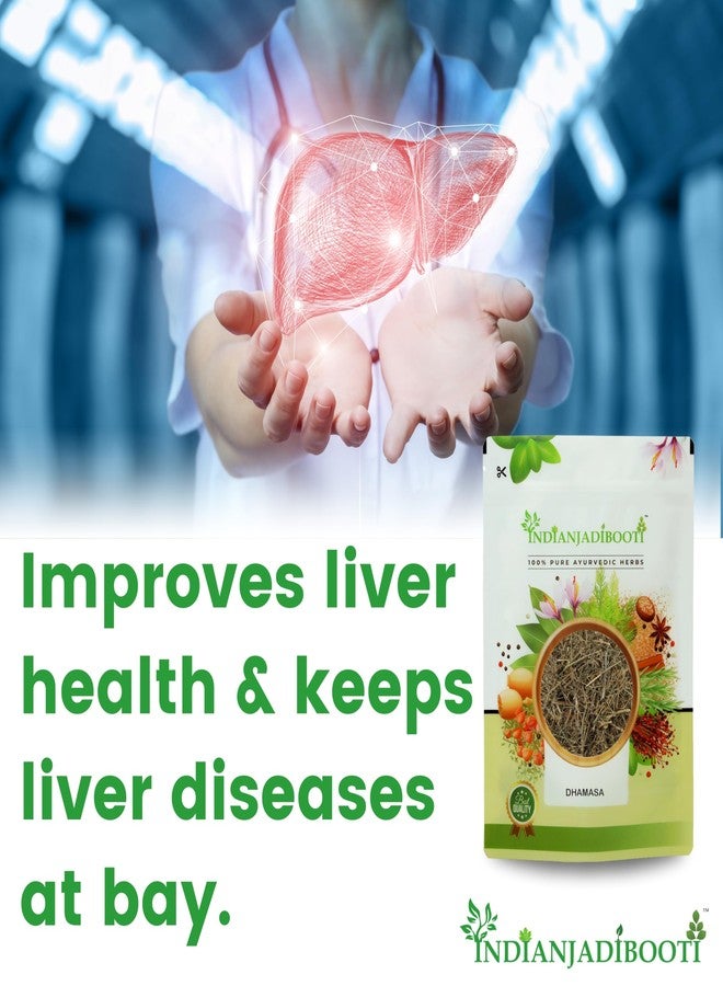 IndianJadiBooti Dhamasa (Fagonia Cretica) | 100g | Damasha Panchang/Sachhi Buti | Whole Plant Dried Herb (with Thorns) | Traditional Cooling & Purifying Tonic (Rakta Shodhak) - Image 4